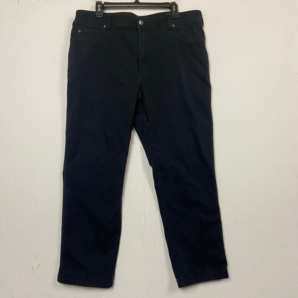 Duluth Trading Co. Flex Fire Hose Black Standard Fit Pants 40X30 Workwear